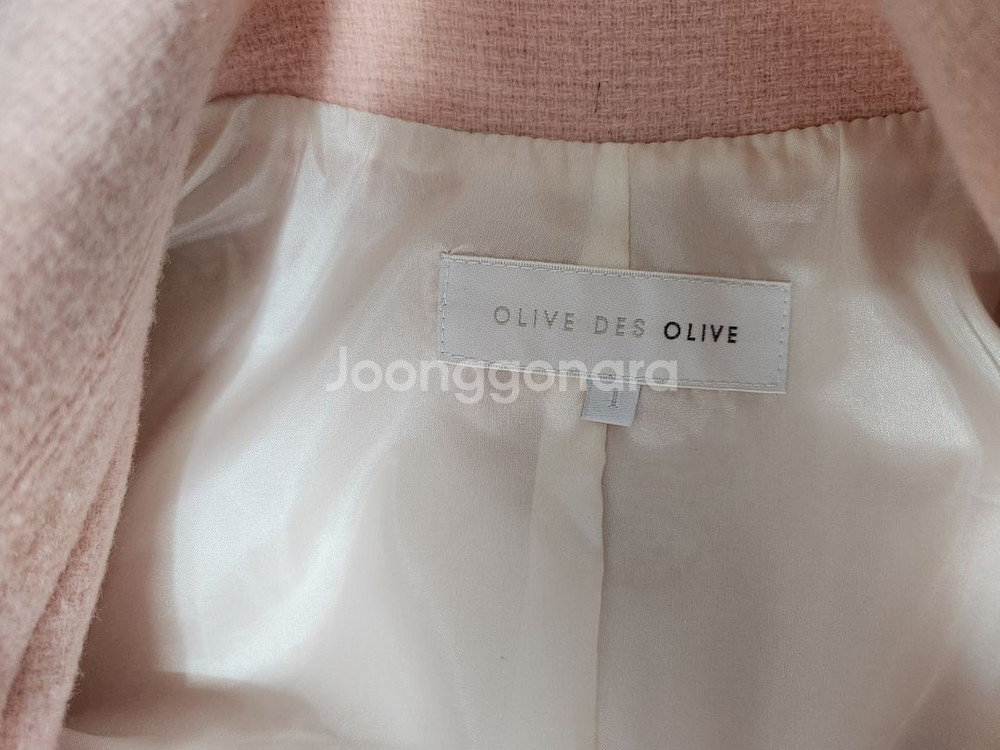 Free) OLIVE DES 양모 자켓--2