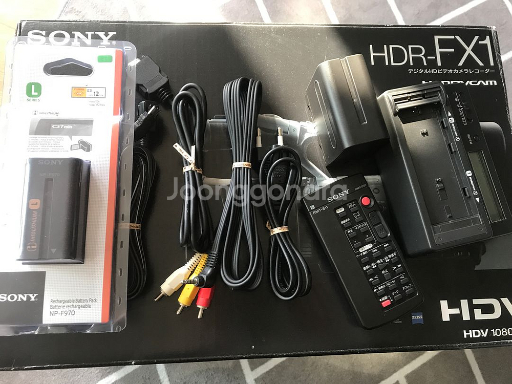 소니 빈티지 소장용 방송용카메라 HDR-FX1--7