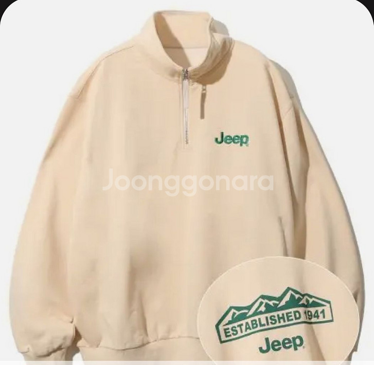 Half Zip-Up M-Logo Sweat 지프 후디--0