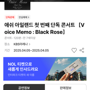 애쉬아일랜드 콘서트