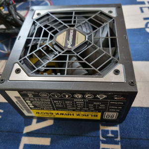 POWEREX BLACK HAWK 650W 파워서플라이