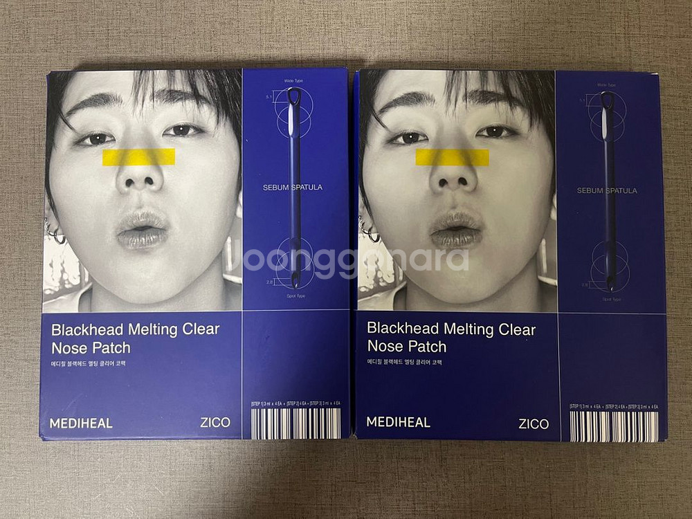 메디힐 블랙헤드 멜팅 클리어 코팩 4매 2세트 새상품--1