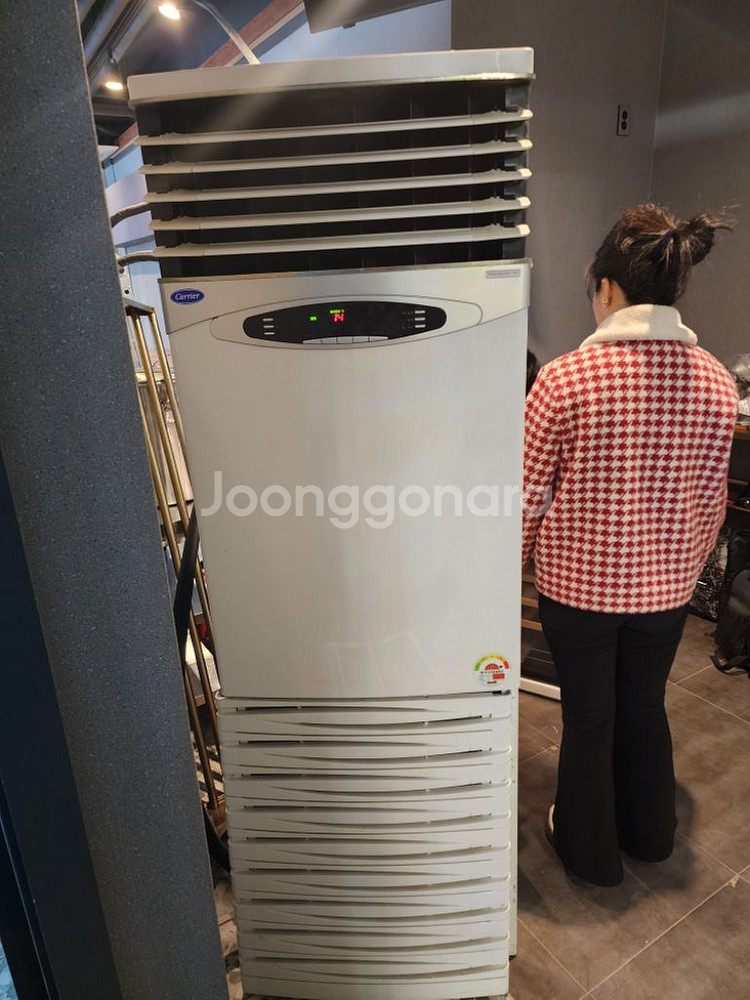 캐리어 업소용 스탠드 에어컨 40평형 싸게 판매--0
