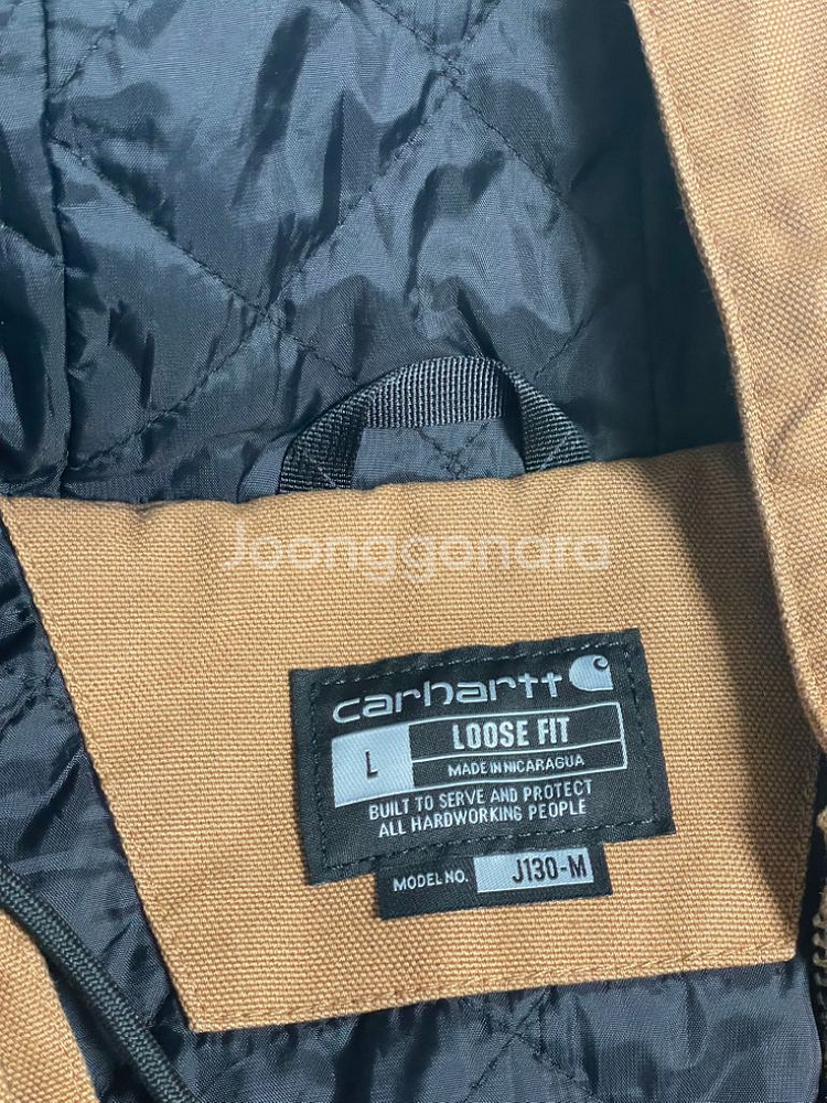 칼하트 후드 집업 자켓 L--3