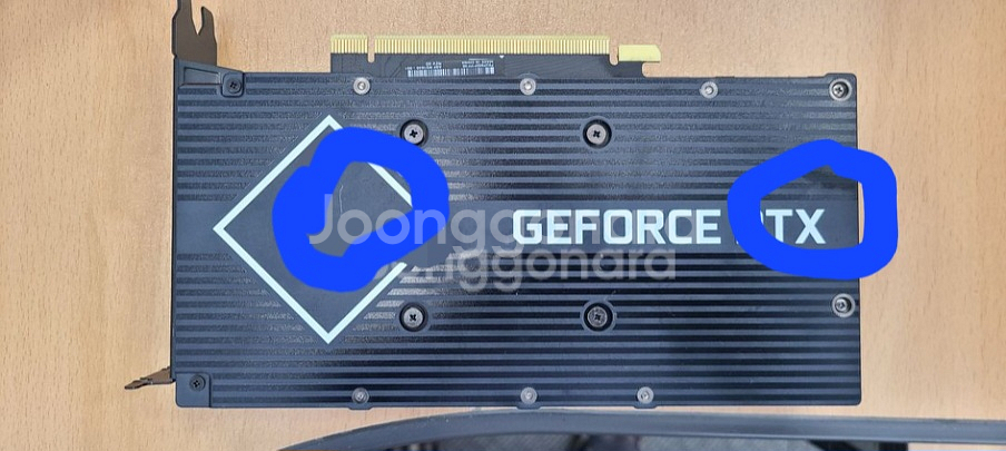 rtx3060ti 그래픽카드 8GB--5