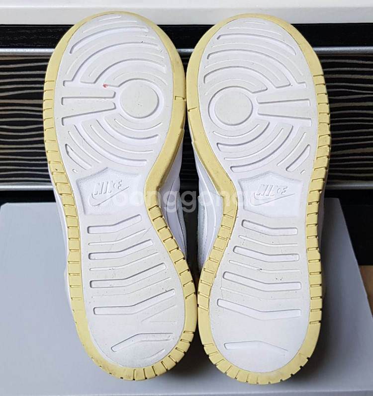 nike 나이키 덩크 하이업 레몬 (시트론 틴트)--7