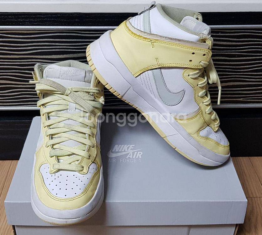 nike 나이키 덩크 하이업 레몬 (시트론 틴트)--3