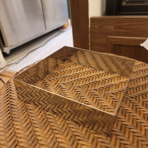 3호 베이킹 사각 무스링 12개 판매합니다. 19.5c