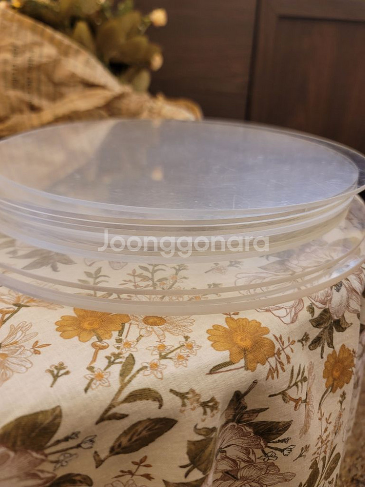 떡뒤집개, 떡판, 케이크 투명판, 아크릴투명판 소,중--2