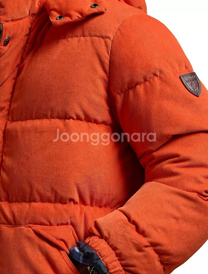 [L, XL]폴로 코듀로이 다운 자켓--6