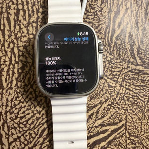 애플워치 울트라 49mm 배터리 100%