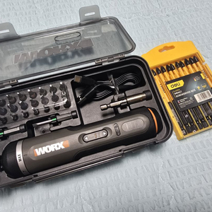 WORX WX242 전동 드라이버+MZ비트 10개