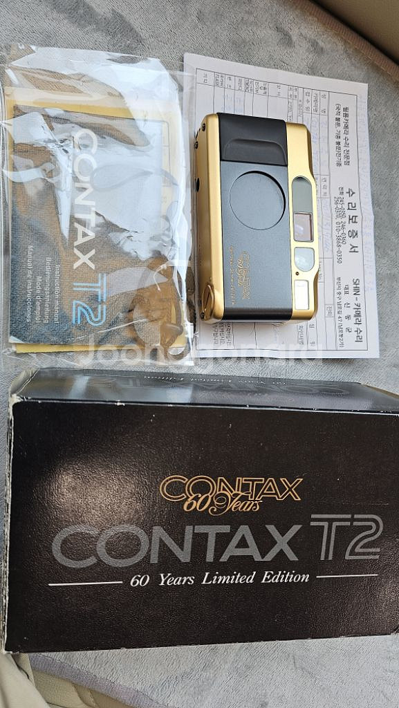 콘탁스 t2 60주년기념 카메라--0