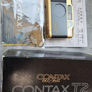 콘탁스 t2 60주년기념 카메라