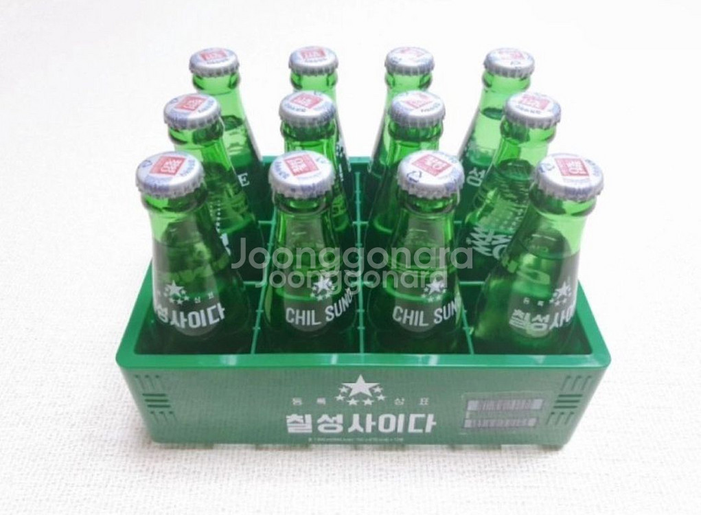 칠성사이다 레트로 미니병 70주년 굿즈--0