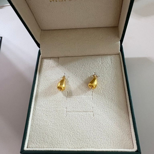 24K 순금 물방울 귀걸이