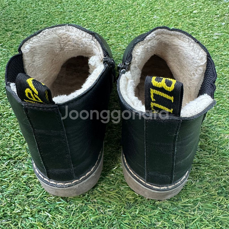 유아 아동 첼시 털안감 부츠--5