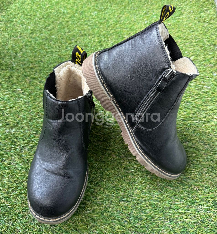 유아 아동 첼시 털안감 부츠--1