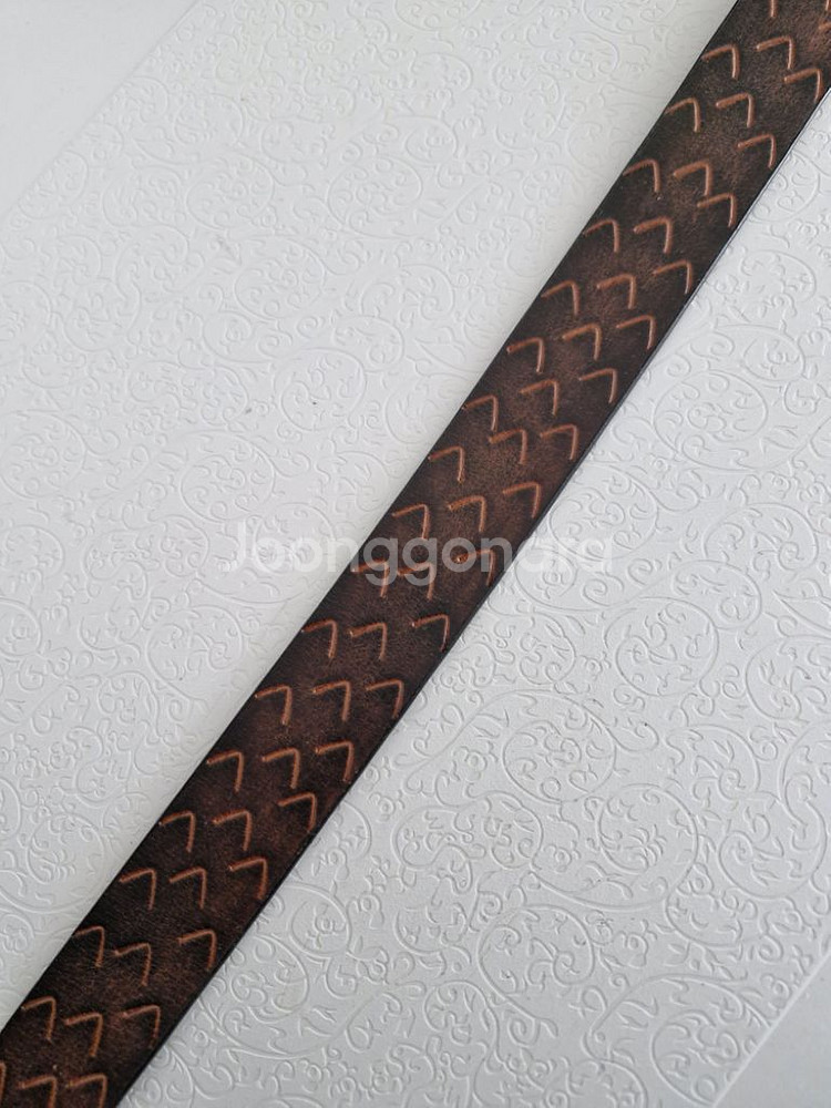 FULL GRAIN LEATHER 통가죽벨트 정품--6