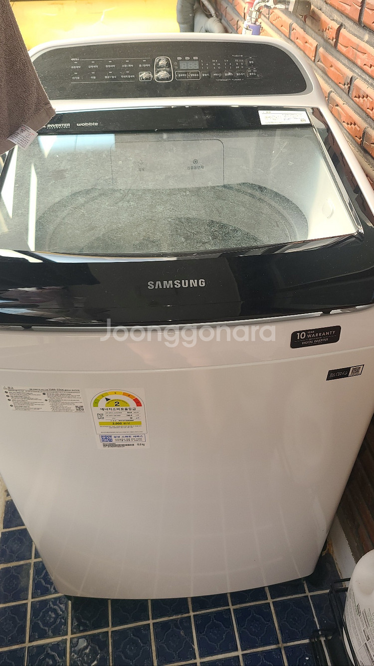 삼성 워블 세탁기 10kg--8