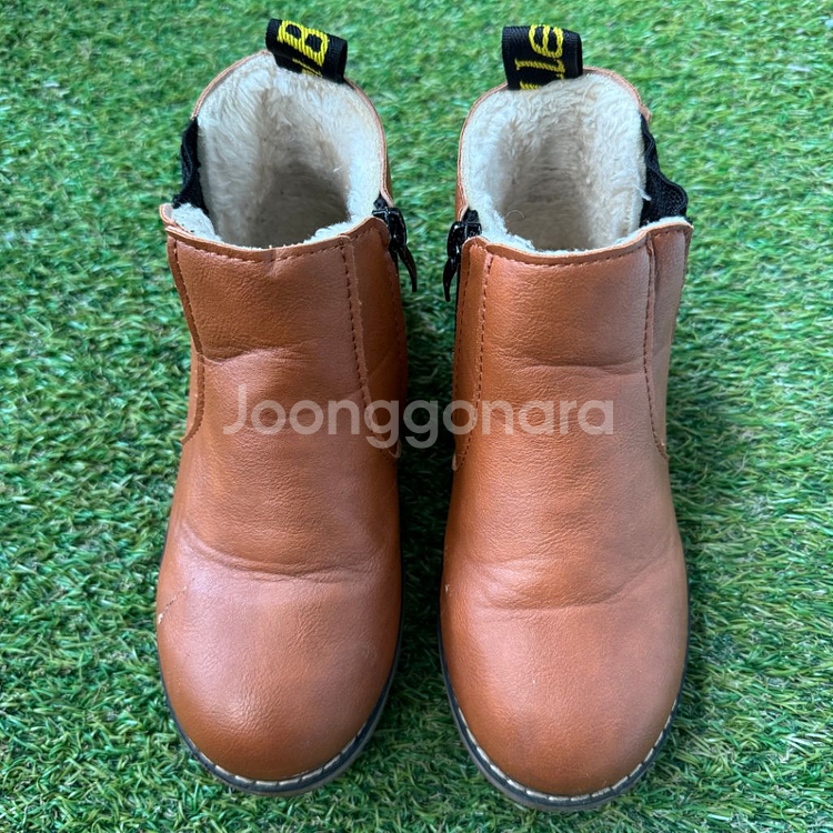 유아 아동 첼시 털안감 부츠--2