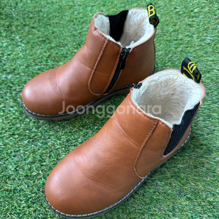 유아 아동 첼시 털안감 부츠--4