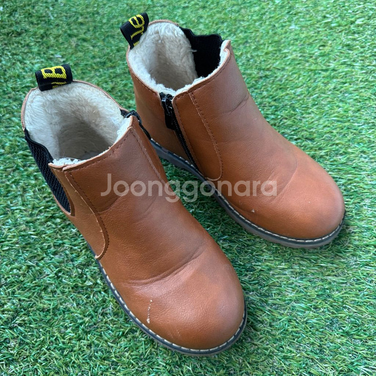유아 아동 첼시 털안감 부츠--3