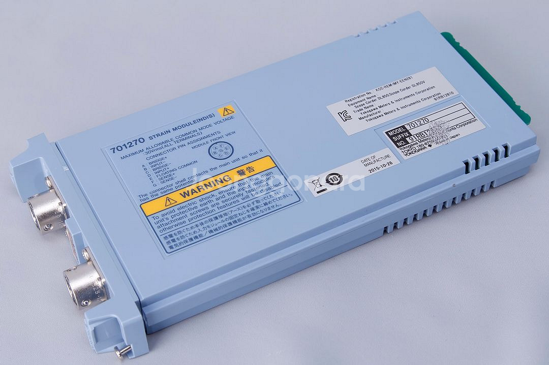 Yokogawa 701270 스트레인/변형 입력모듈--1