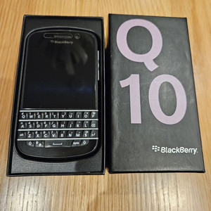 (풀박)블랙베리 Q10 100-3 블랙 공부폰 감성폰
