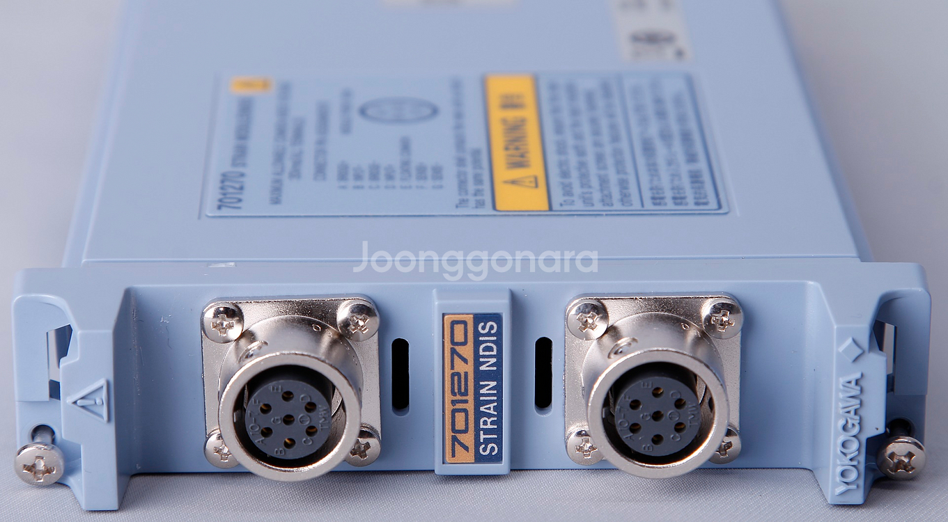 Yokogawa 701270 스트레인/변형 입력모듈--2