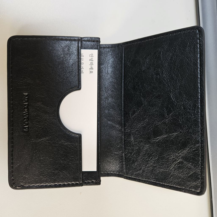 무신사 입점 브랜드 네로우가피 카드 지갑 새거 판매--7