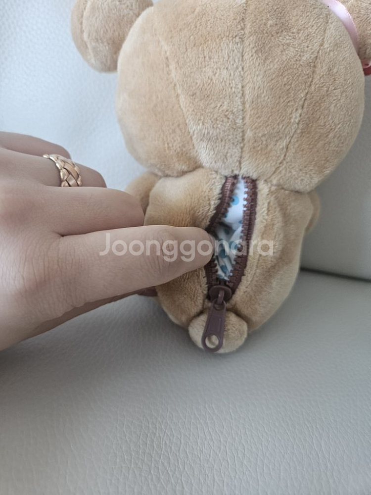 (고전정품) 리락쿠마 하트 리본 인형--2