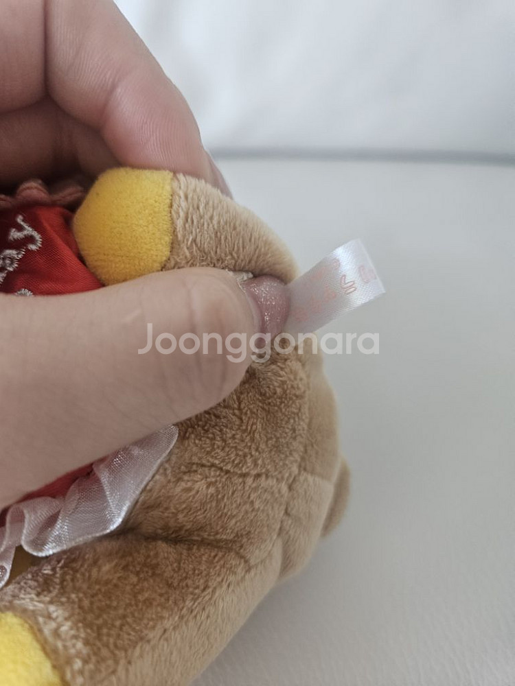 (고전정품) 리락쿠마 하트 리본 인형--3