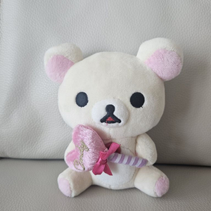 (고전정품) 코리락쿠마 하트 캔디 인형