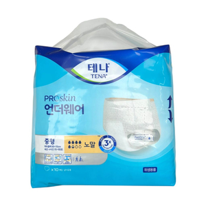 테나 남녀공용 언더웨어 노말 중형 성인기저귀 10개입
