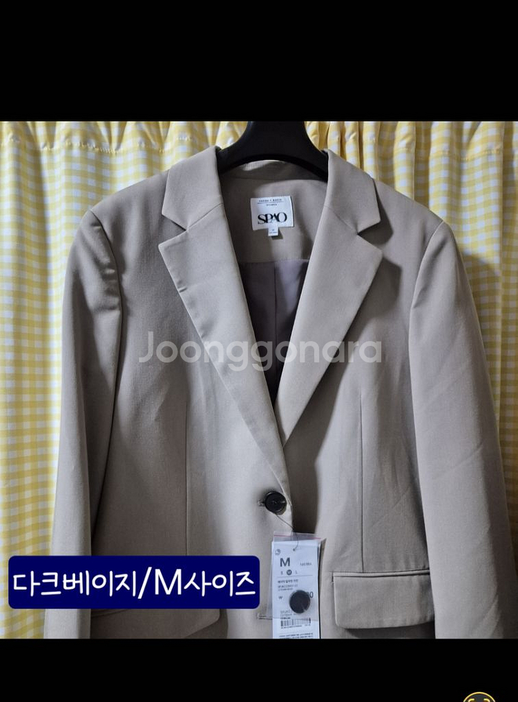 새상품) 스파오 베이직 일자핏 자켓--3