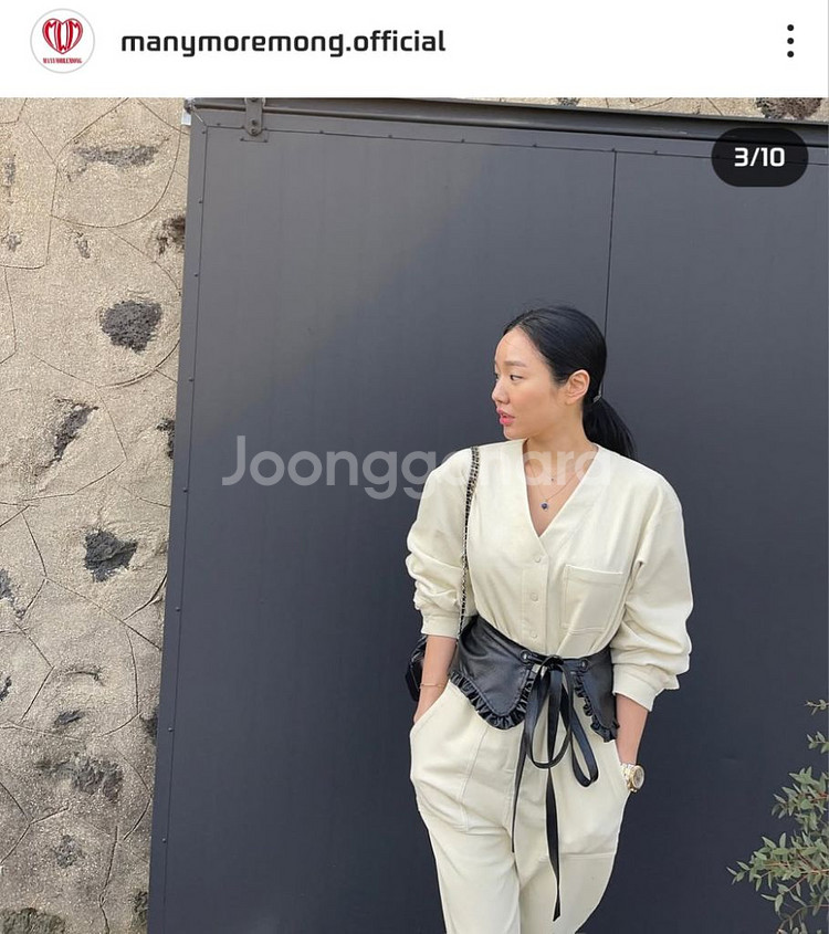 매니모어몽 코듀로이 점프수트--2