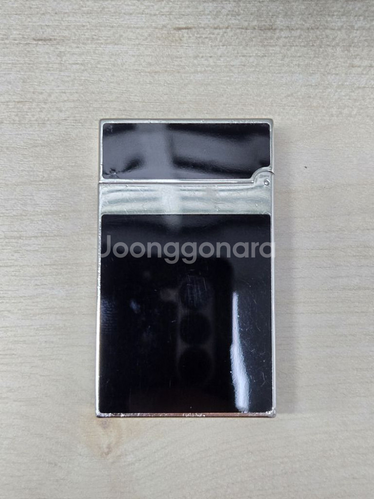 듀퐁 라이터 라인2 래커 블랙 팔라듐--1