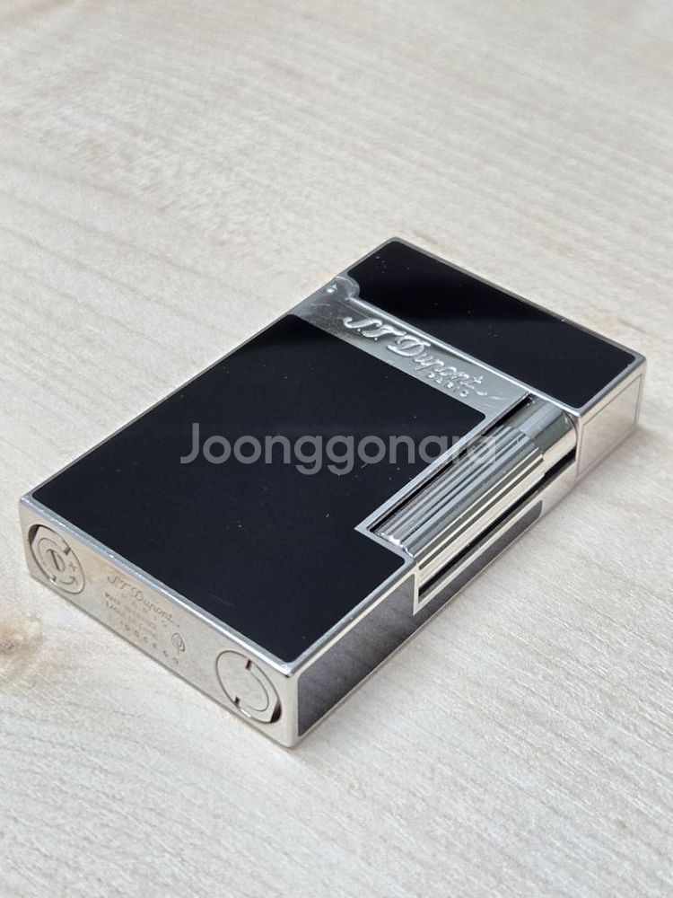 듀퐁 라이터 라인2 래커 블랙 팔라듐--3