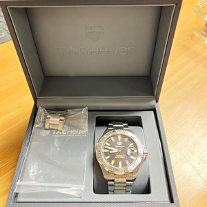 태그호이어 칼리버5 43mm 검판 아쿠아레이서 판매!!