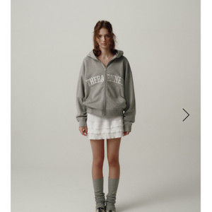 더바넷 Campie Sweat Zip-Up Hoodie