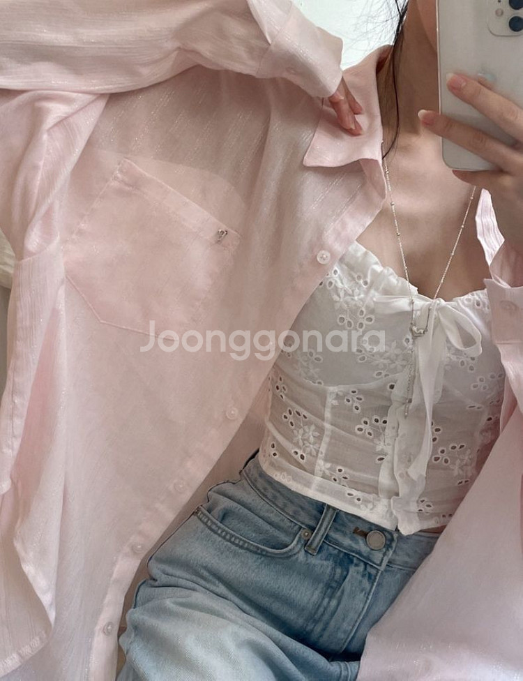pings 핑스 샤인셔츠 shine shirt--2