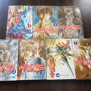 중고만화책 아일랜드 7권 완결 팝니다