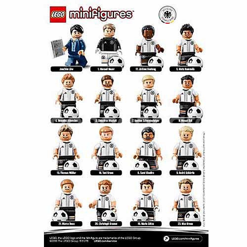 레고 71014 독일 국대 미피 1 box 미개봉--1