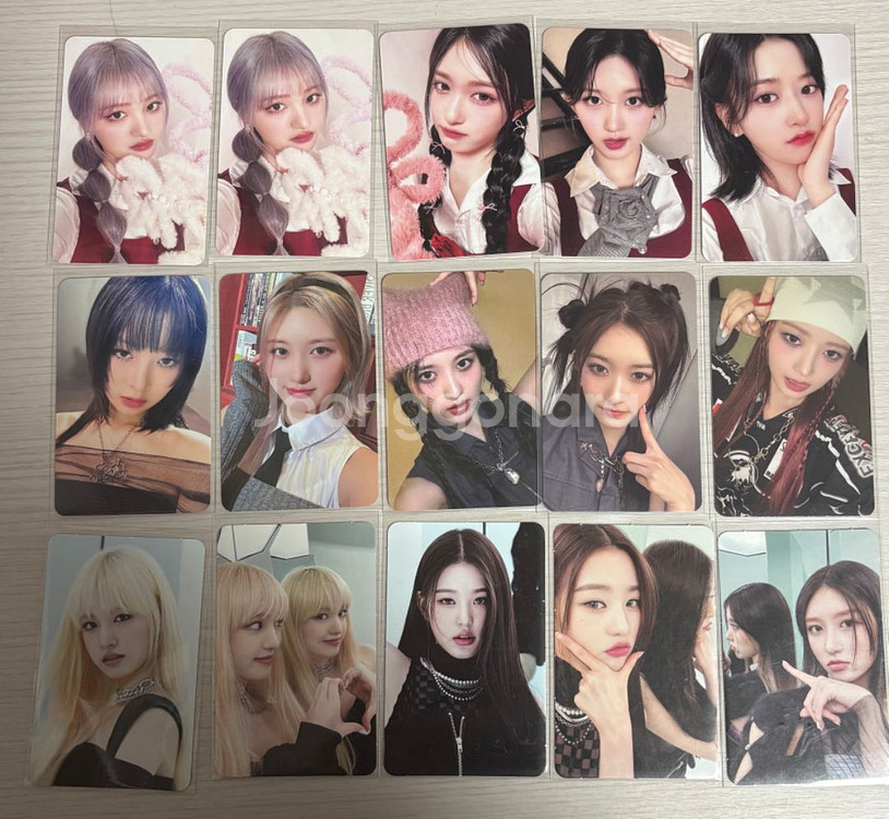 아이브 포카 일괄로 팔아요--6