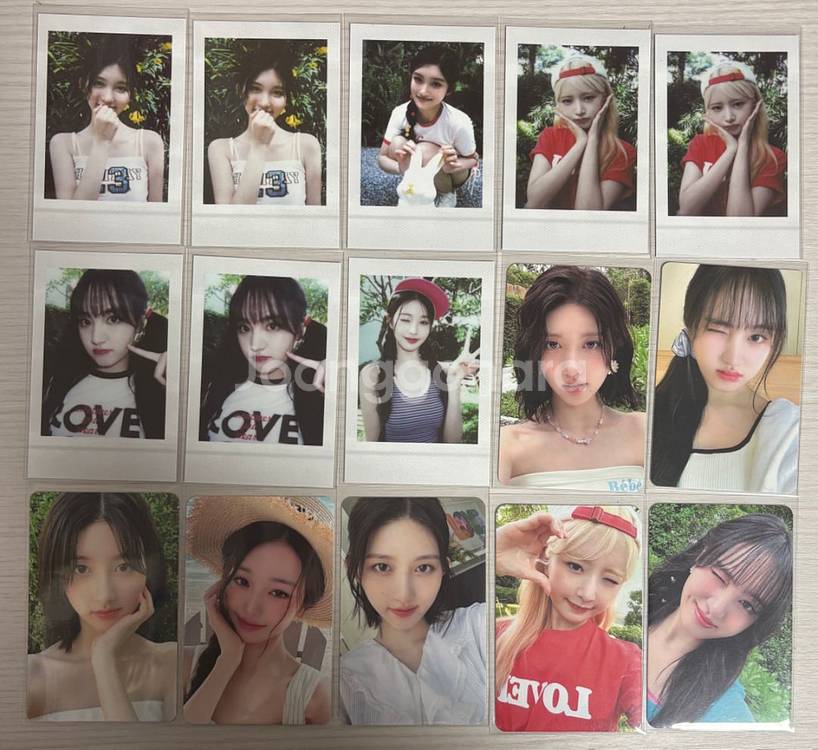 아이브 포카 일괄로 팔아요--8