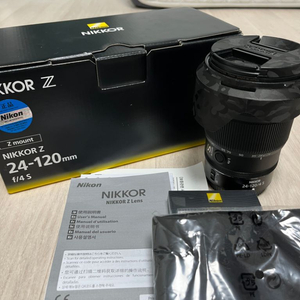 니콘 24-120 F4(아크필터포함)