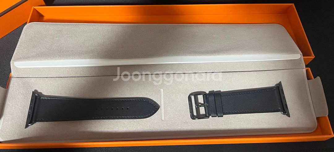 애플워치7 에르메스 45mm 블랙 판매완료--4
