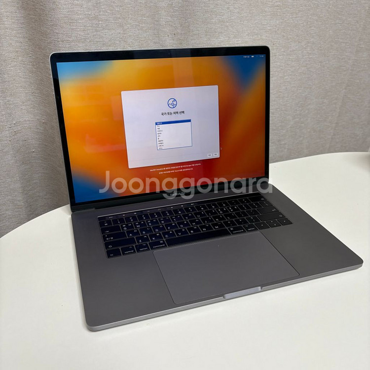 맥북 프로 15인치 터치바 고급형 a1707--0