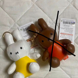 PU 가죽 미피 인형 키링